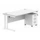 Core Desk With Underdesk Pedestal